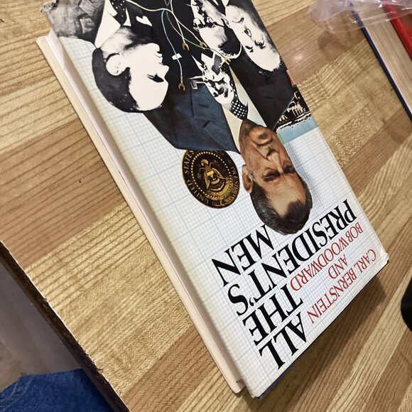 All the President's Men - Woodward and Bernstein True 1st Printing + Final Days - Picture 4 of 16